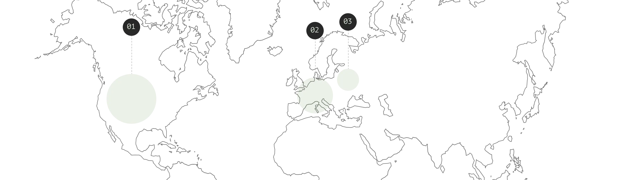 Map of Verdella project locations